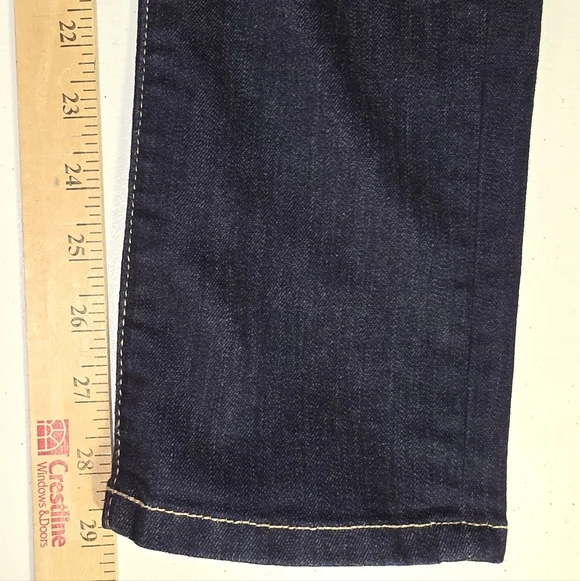 Kate Spade Jeans Kate Spade Broome Street Dark Blue Denim Skinny Jeans Sz 29 - Picture 15 of 16